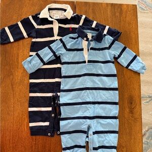 Ralph Lauren Set of 2 Rugby Rompers